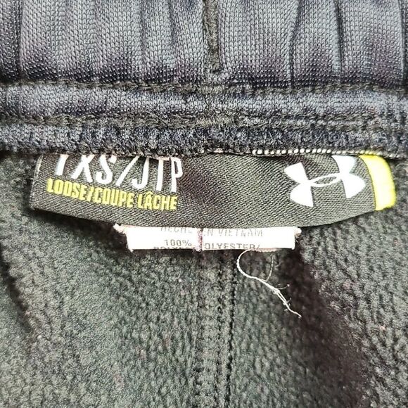 Under Armour STORM Fleece ColdGear Sweatpants YXS (8) Thick Winter Pants Sports - Picture 4 of 5